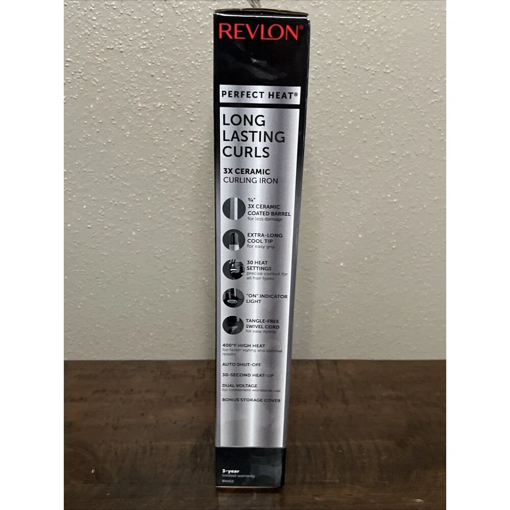 REVLON PERFECT HEAT 3X CERAMIC 3/4